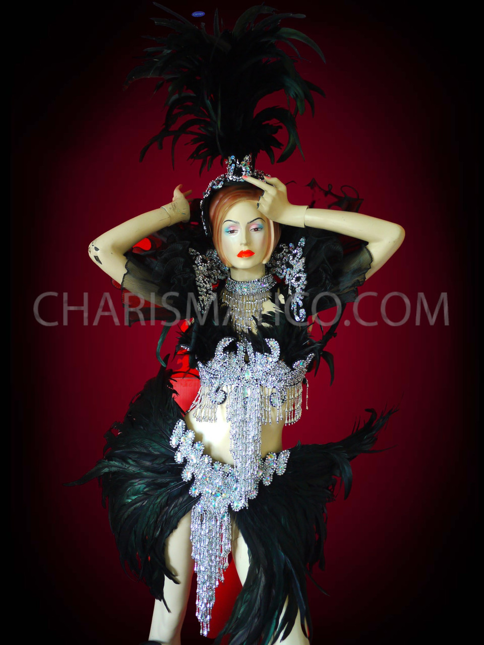 Black Phoenix Samba Carnival Feather 