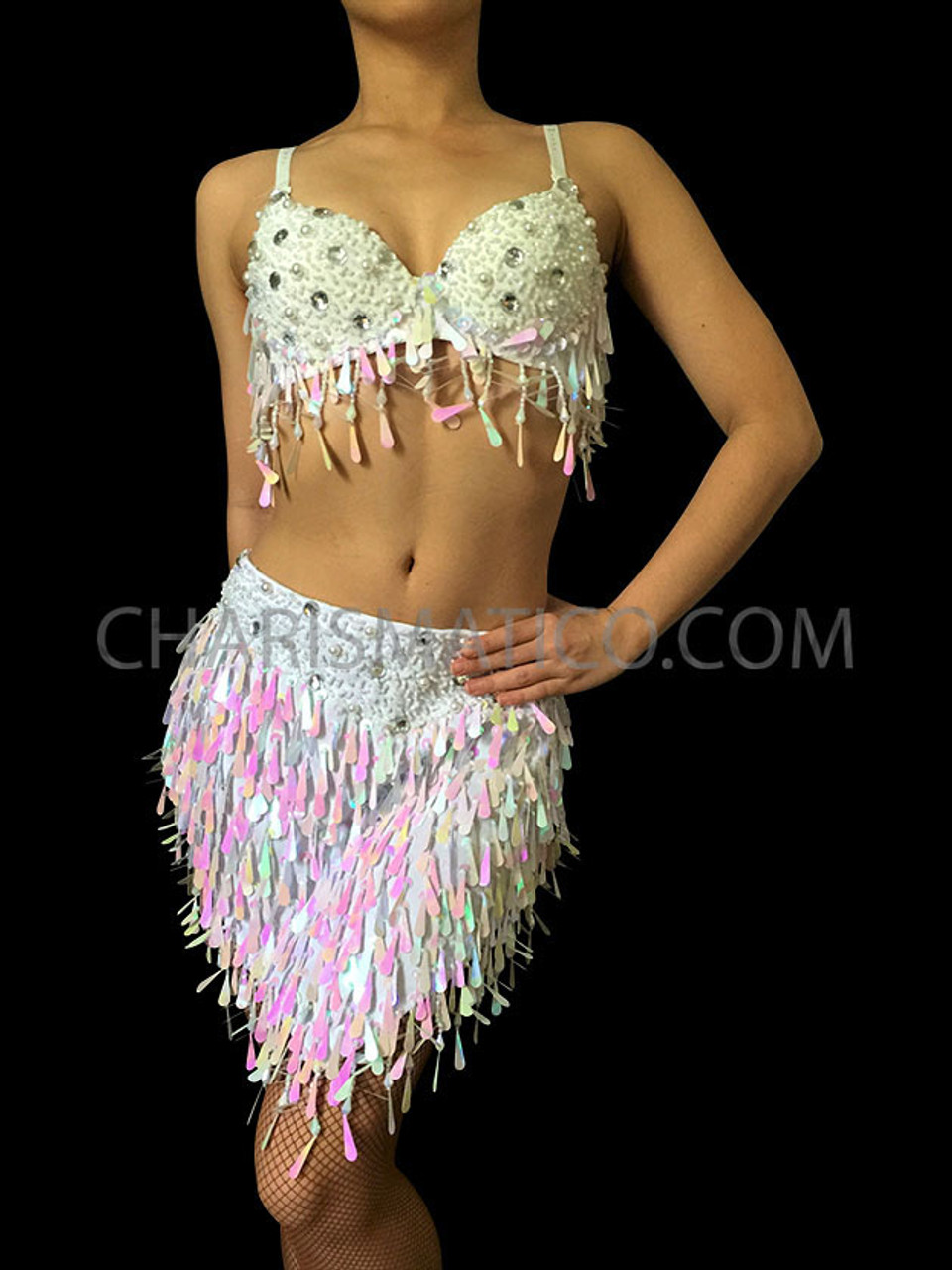 Belly Dancer Outfit (with 2 skirts)