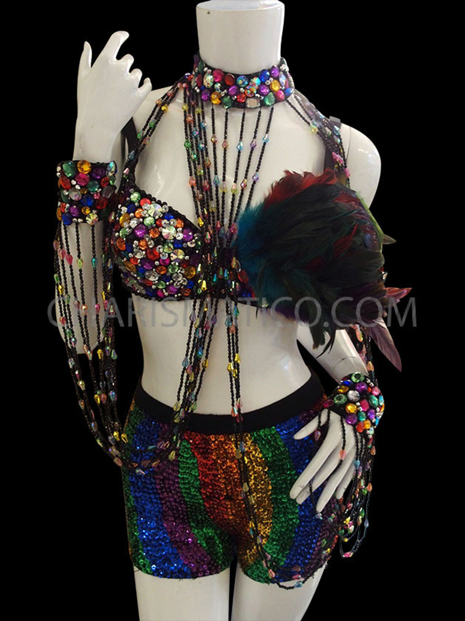 crystal bra