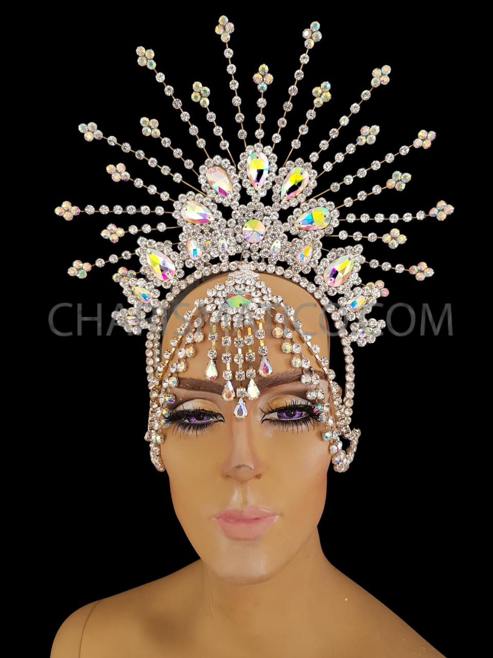sparkly headpiece