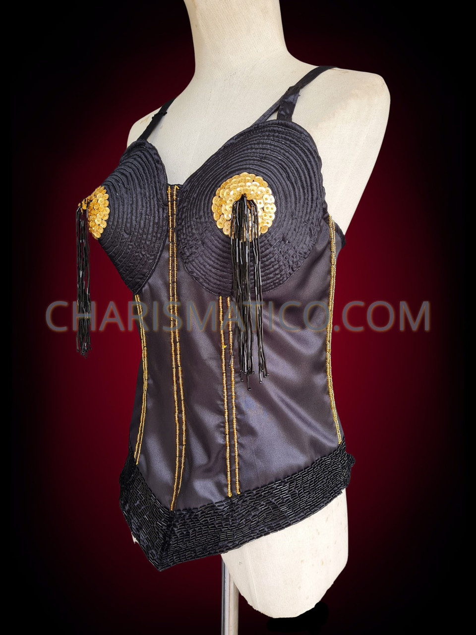 madonna corset top