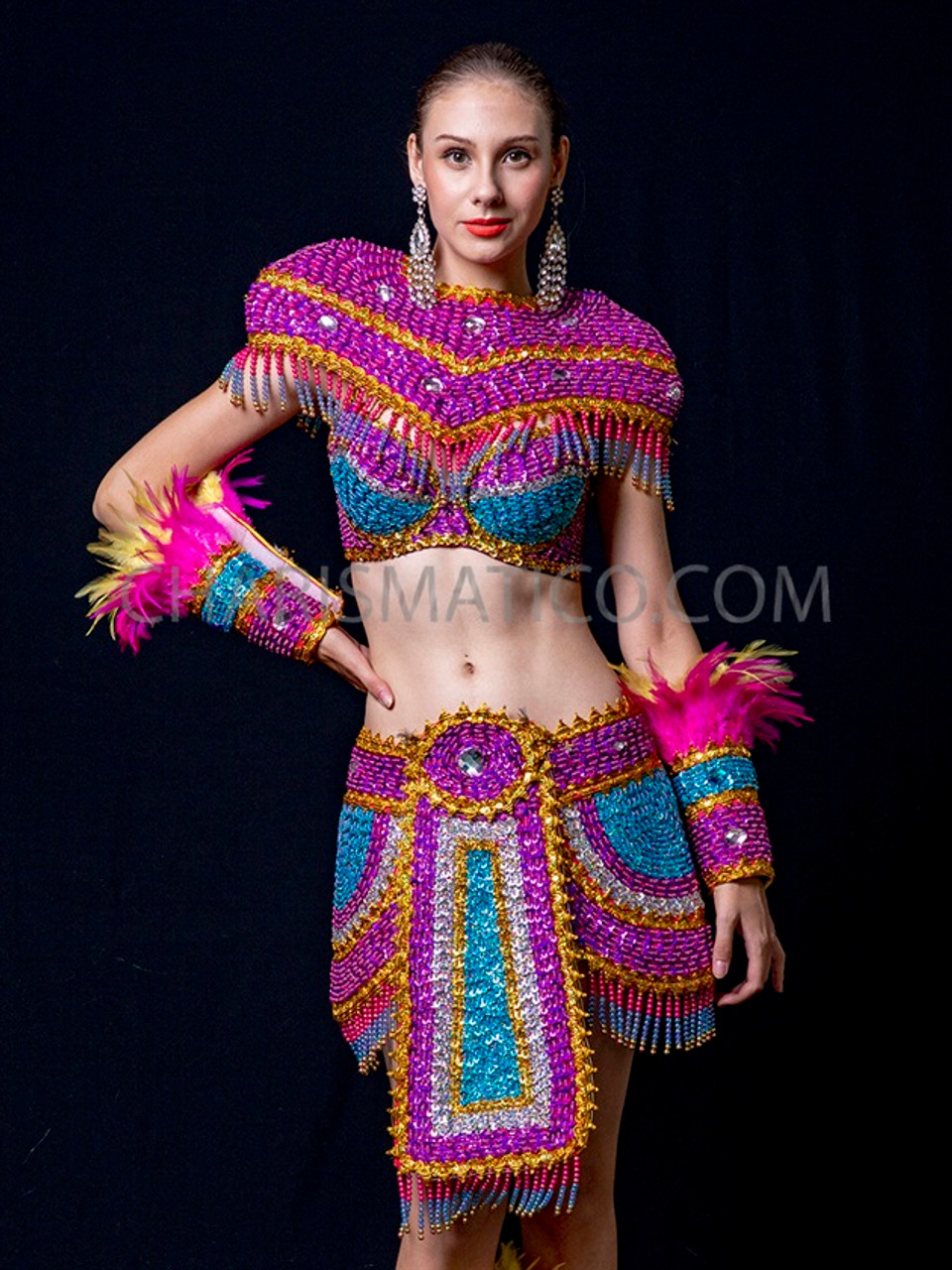 Tribal Deluxe Passion Exotica Complete Carnival Costume