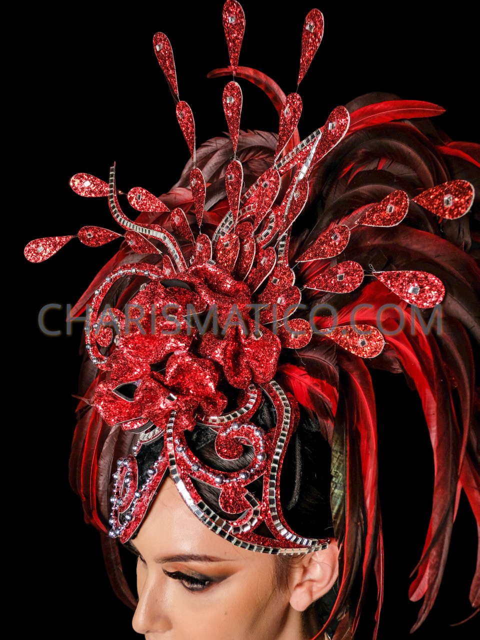rooster headpiece