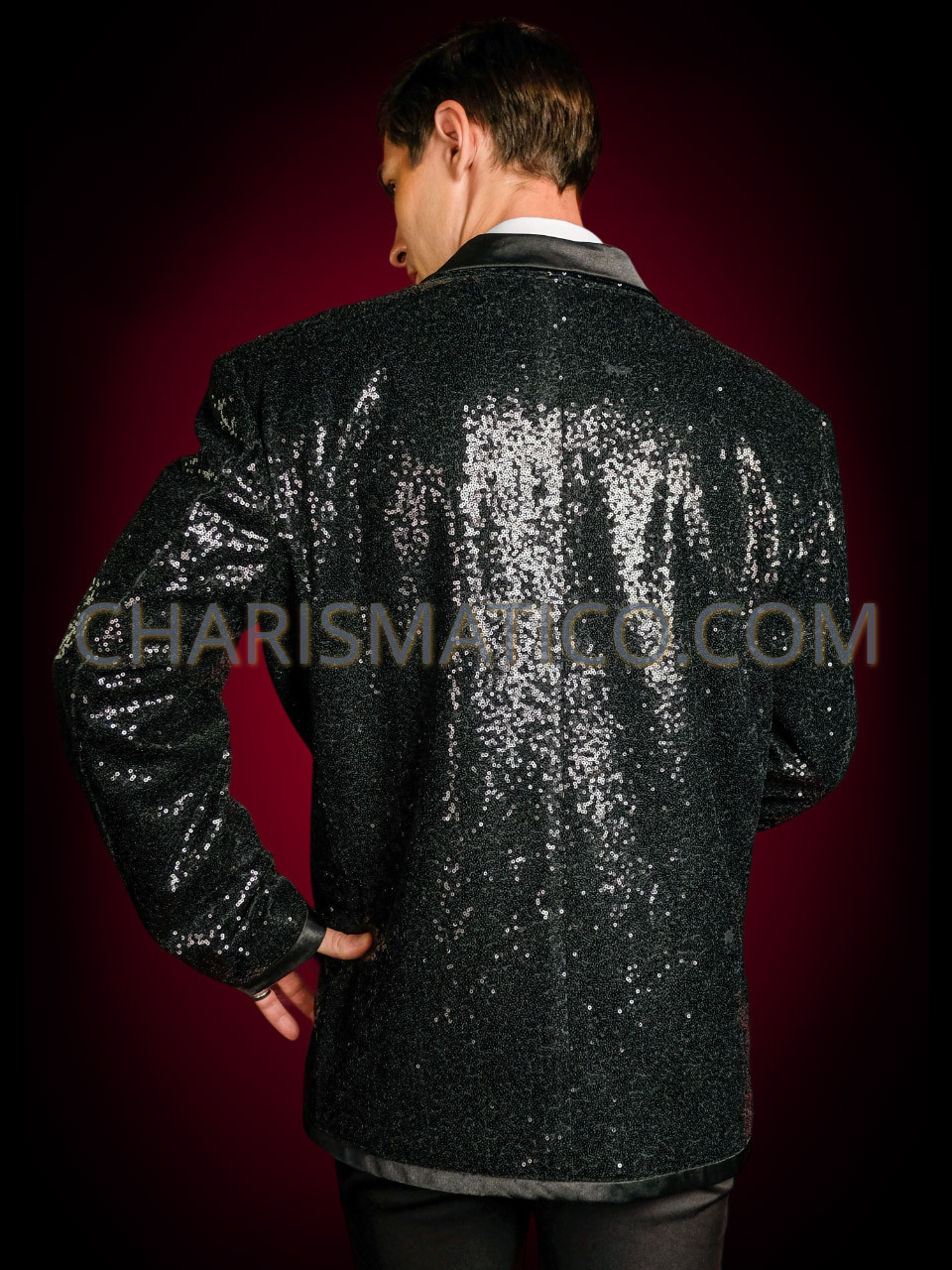HOO 2024 Men's Embroidery Gold Sequined Suit Jacket Singer Banquet Host  Stage Dancing Performance blazer - AliExpress