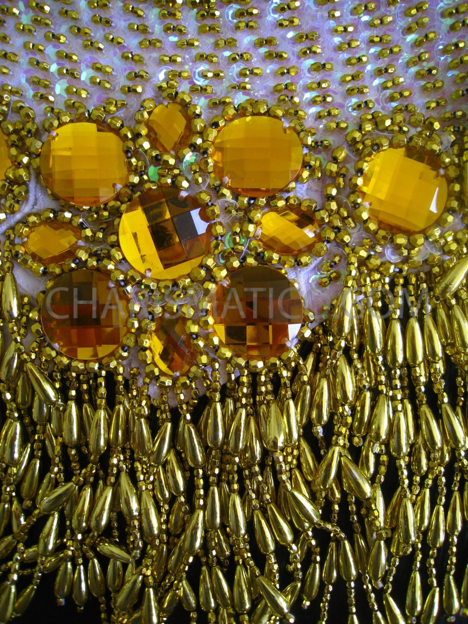 Gold Belly Dance Belt  Lux Mystica Beadworks