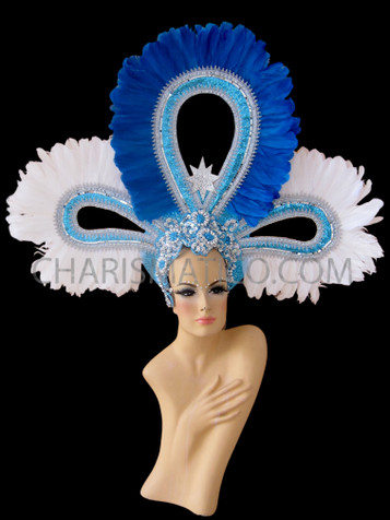 Mardi Gras Showgirl 9 - Fantastique Feather Creations