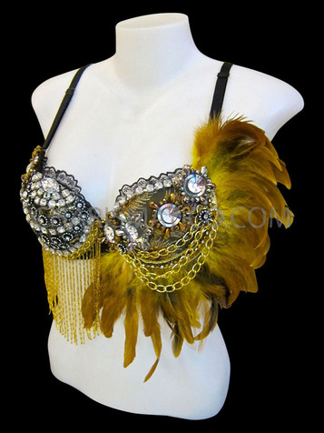 Bras Rhinestone Wrapped Breast Belly Underwear Bra Performance Costume  Rhinestone Bra Sequin Show Bra : : Clothing, Shoes & Accessories