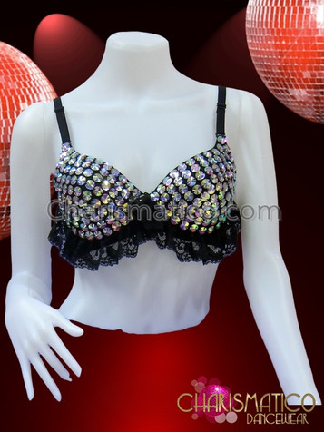 Surpplex] Color Matching Bra Top Crystal Red