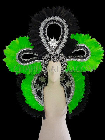 The Glitter Diva Stylish Headdress And Back Pack Combo