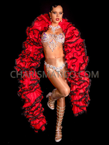 Ruffle Boas for Showgirls, Dancers, Drag Queens, Cabaret & More