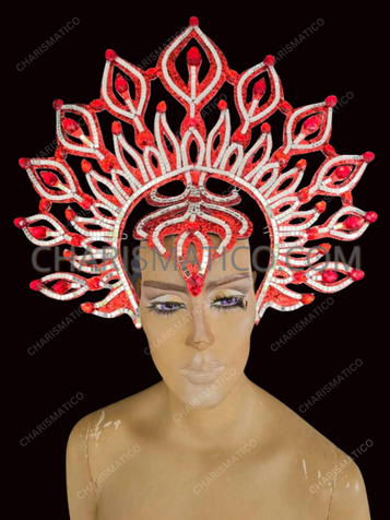 Red Cabaret Headdress Clearance - You get 2 headdresses