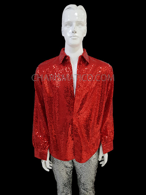 mens sequin clothes