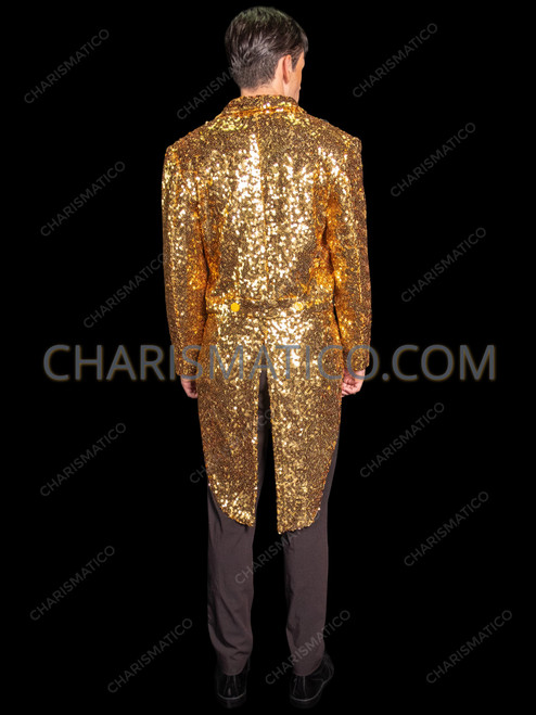 gold jacket fancy dress Rose Gold Sequin Off The Shoulder Long Sleeves Mermaid Prom Dresses,CP0155