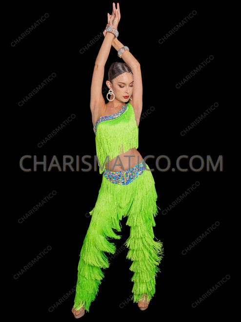 Asymmetric_Neon_Green_Fringe_L