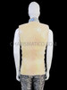 Cream Sequin Cabaret Men side Cutout Vest