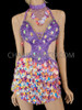 Lavender Lust Sequin Salsa Dance Dress