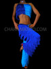 Blue Samba Yulia Fringe Pants And Top