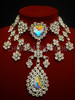 Tear Drop Crystal Show Girl Swarovski Necklace