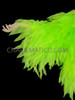 Angelic Neon Green Shimmering Organza Feather-Shaped Ruffled Diva Jacket