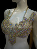 Austrian Crystal Burlesque Show Girl Halter Bra