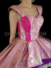 Lavender PVC Drag Queen Dollie Dress With Tutu