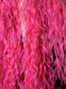 Fuchsia Tissue Organza Drag Queen Ruffle Coat