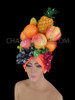 Smaller Styled Carmen Miranda Inspired Tropical Fruit Diva Showgirl Headdress