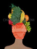 Smaller Styled Carmen Miranda Inspired Tropical Fruit Diva Showgirl Headdress