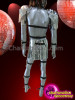 Complete Silver Mirror Tiled Futuristic Armor Like Diva Men's Costume