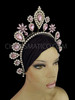 Light Pink Crystallized Showgirl's Crown