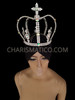 Crystal Crown In Silver Stone Setting For Every Purpose