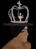 Crystal Crown In Silver Stone Setting For Every Purpose