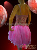 Diva's Pink Appealing Elegant Charismatic Stunning Dance Dress
