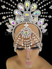 Silver Stone Works Glamorous Glitter Diva Popular Crystal Headdress