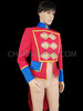 'Circus'Britney Spears Retro Look Embroidery Red And Blue Jacket