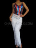 Stylish Gorgeous Sequined Appealing Delightful 4Th Of July Pants