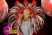 Beautiful Gorgeous Dazzling Red Feather Samba Backpack