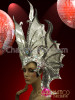 Butterfly Wings Charming Tiara Drag Queen Diva Futuristic Stunning Headdress