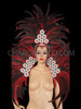 The Queen Of Hearts Tiara And Collar+ Cabaret Drag Queen Headdress