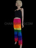 Rainbow Gay Pride LGBT Fringe Top Pants