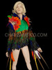 Gay Pride Rainbow Multicolored Feathers Men’S Pride Jacket