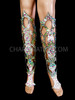 Samba Sexy crystal AB Leg Guard