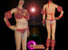 Look Sizzling Charming Red-Colored Brazilian Dance Costume