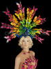 Rainbow Multi-color Pride Butterfly Headdress