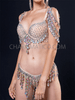Sparkling Sexy Crystal Bra and G-String Set