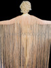 Gold Tassel Fringe Drag Queen Arm Sleeves Bolero