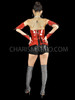 World of Wonder Woman Metallic Vinyl Body Armor Corset
