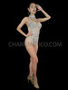 Crystallized Showgirl Nude Leotard