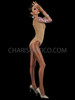 Nude Illusion Pink Sequin Accented Dance Bodystocking