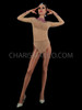 Nude Illusion Pink Sequin Accented Dance Bodystocking